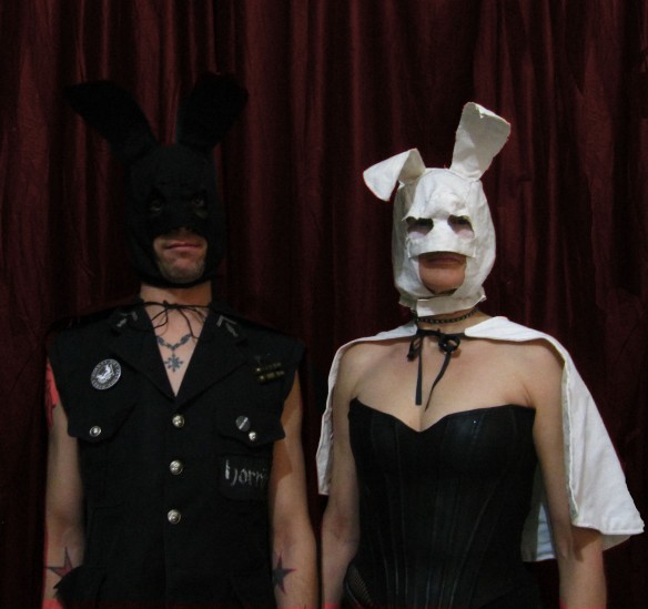 Black rabbit,White rabbit